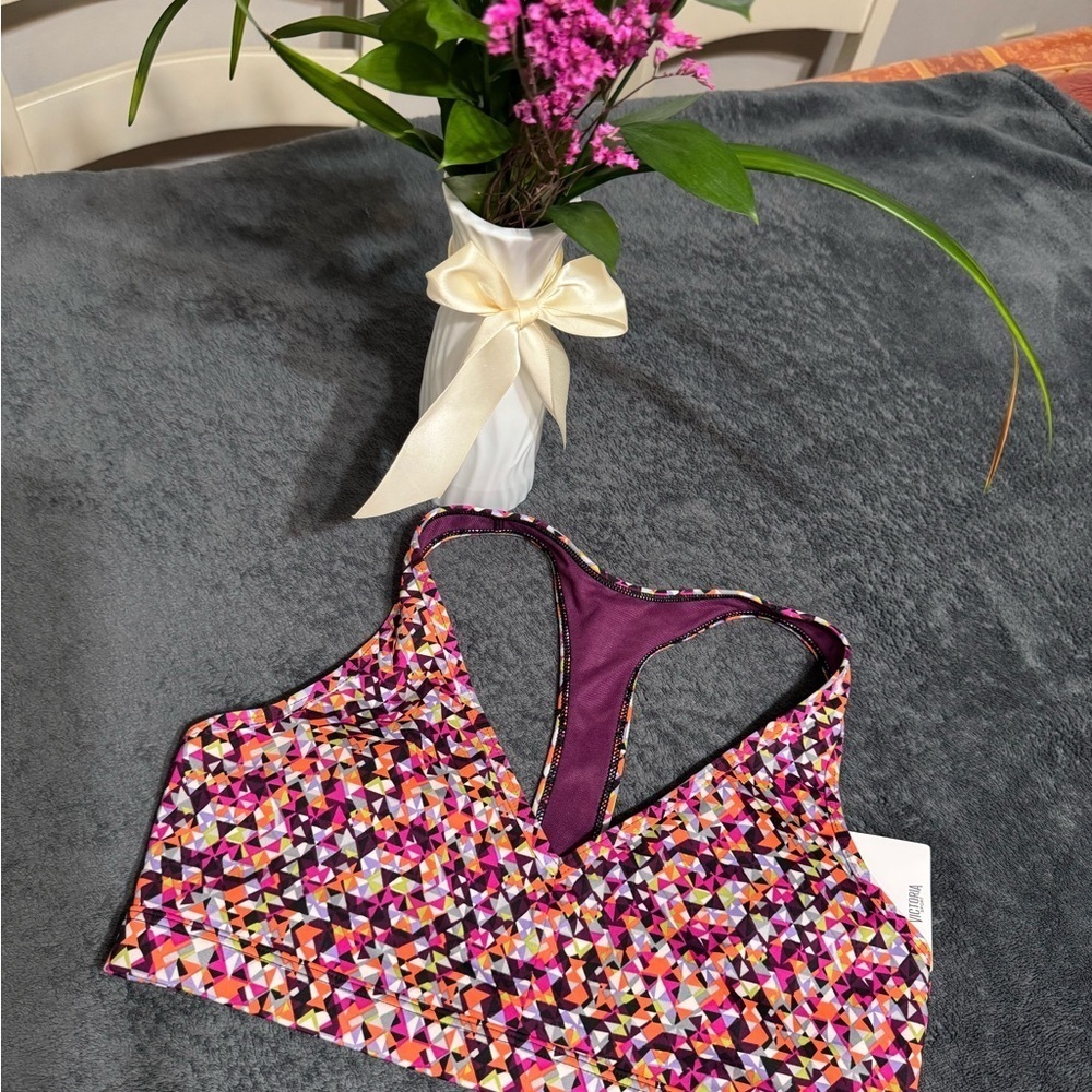 Victoria's Secret Pink and Purple Sports Bra